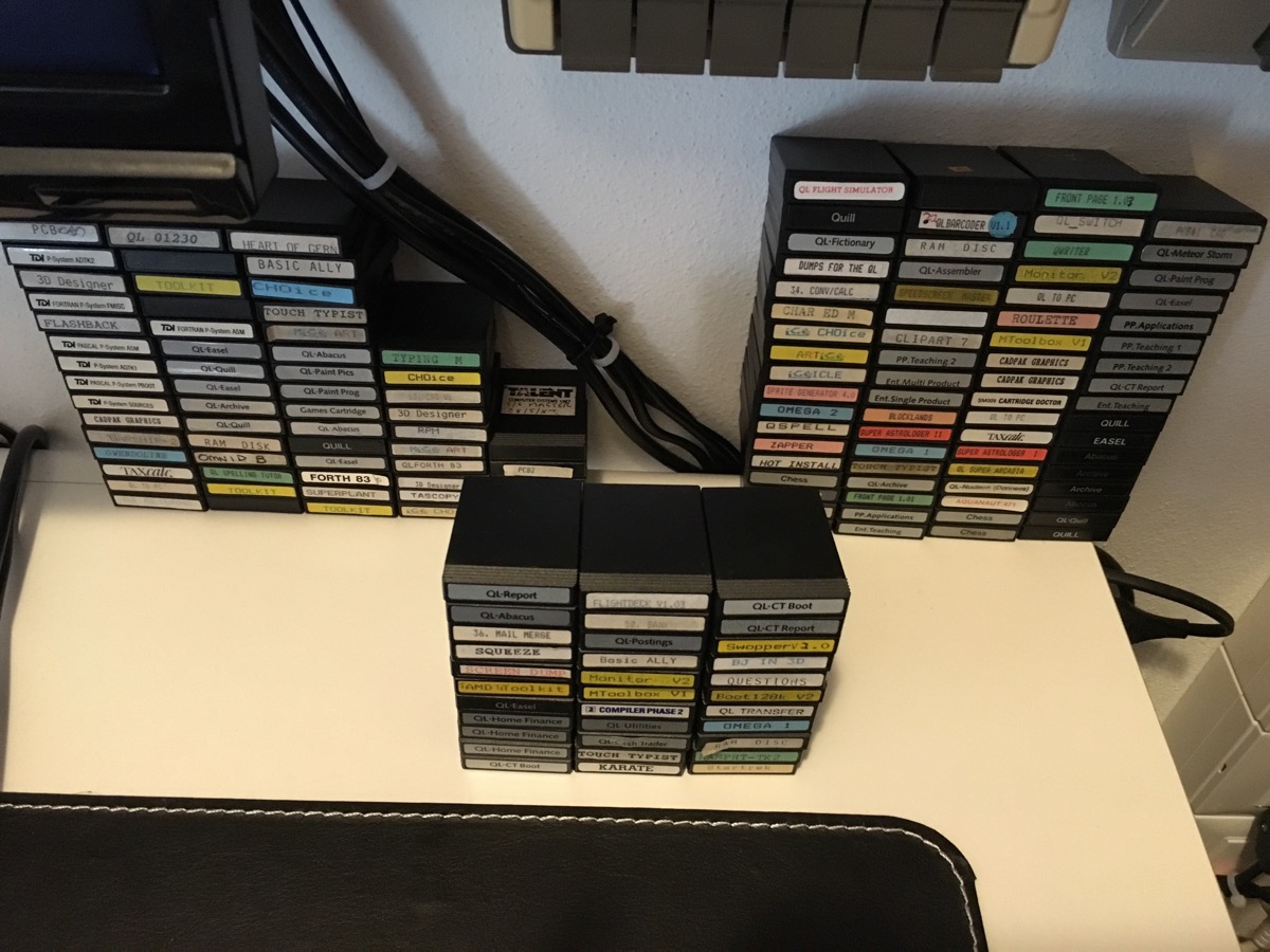 OutSoft’s QL Microdrive collection