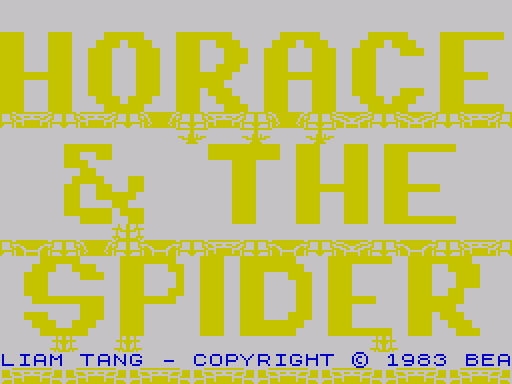Horace And The Spiders