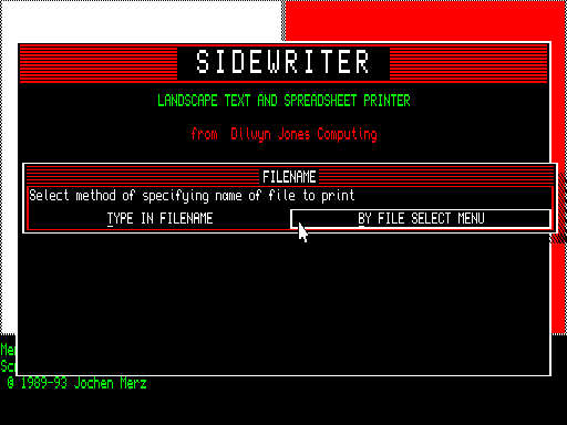 SIDEWRITER v1.04