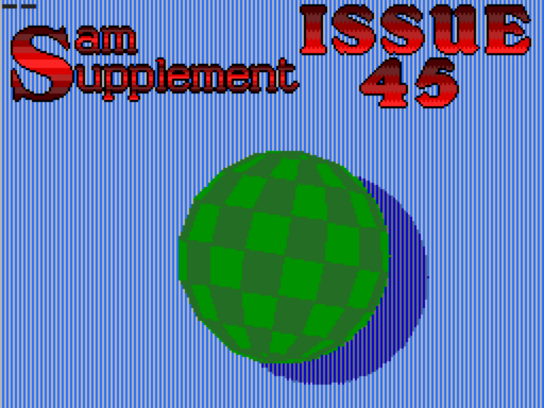 Sam Supplement Magazine Issue 45