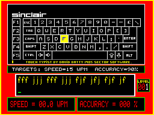 Touch Typist v5.5