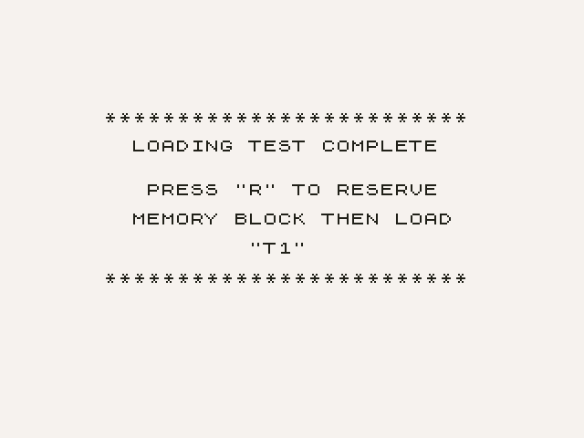 Trader Loading Test