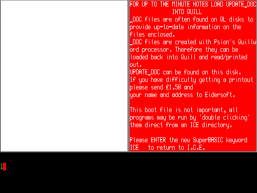 CHOice v2.3 - exe v2.00 (requires I.C.E. ROM)