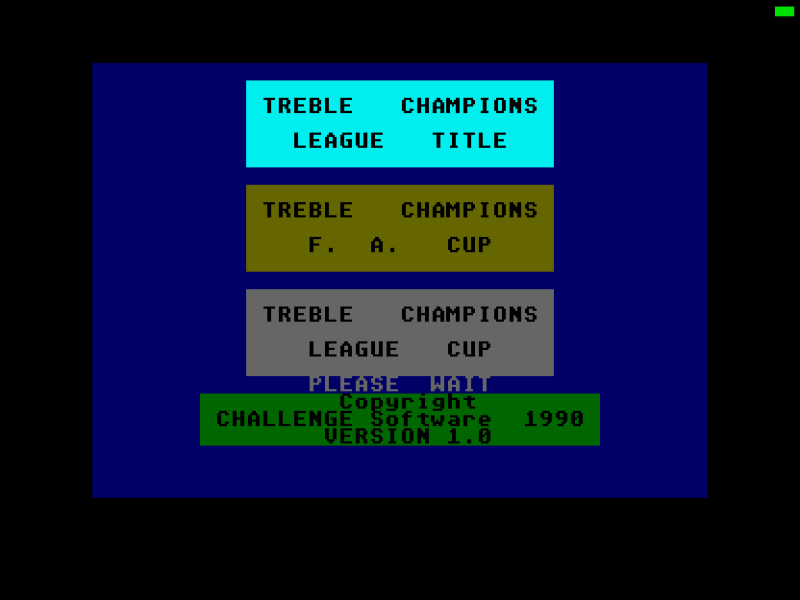 Treble Champions