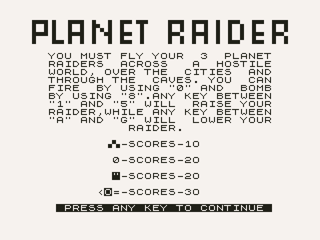 Planet Raider