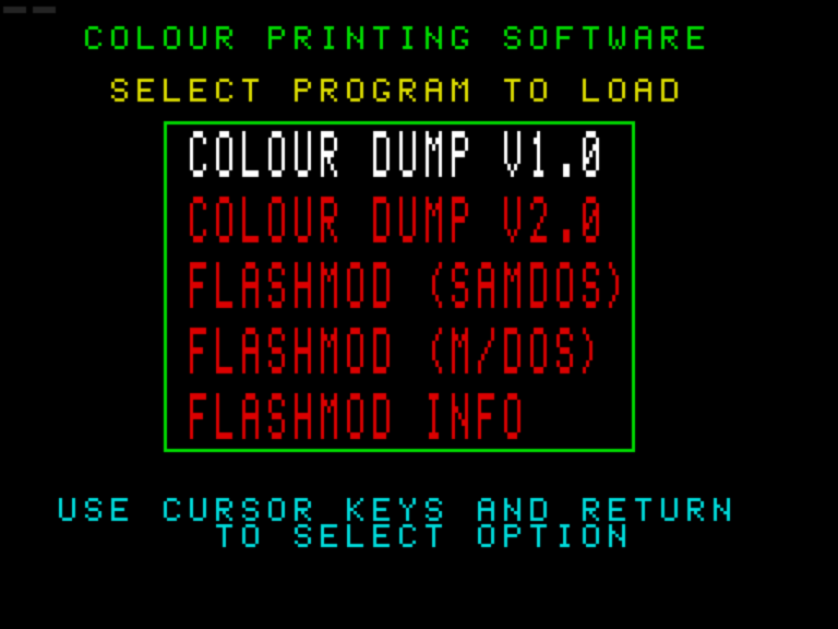 Colour Dump