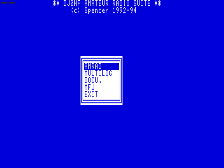 AMRAD Amateur Radio Logbook