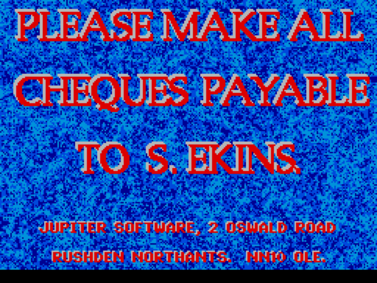 Sam2Sam Demo Disk