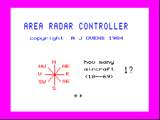 Area Radar Controller