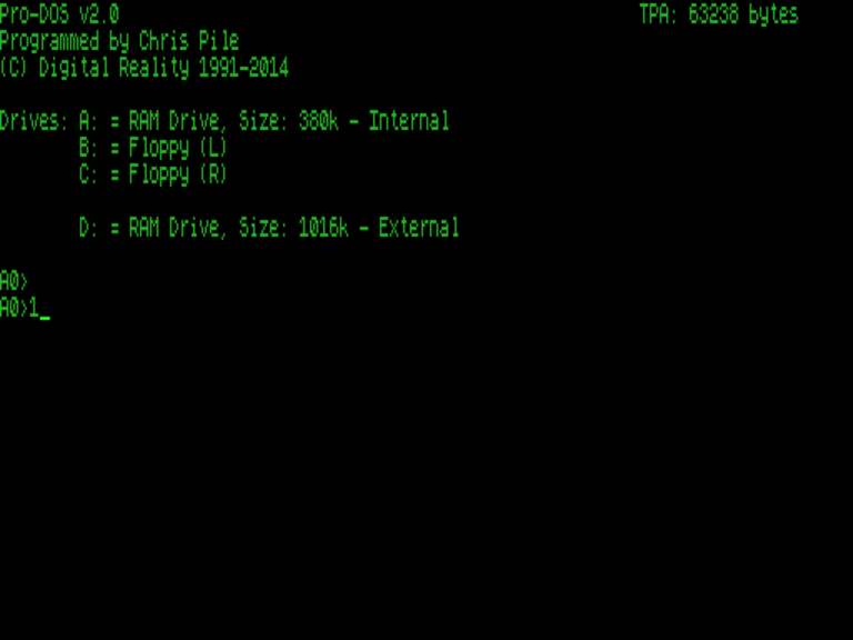PRO-DOS V2