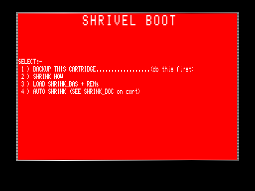 SHRIVEL