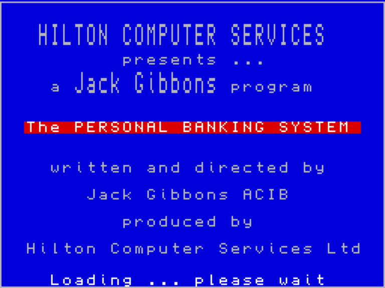 Personal Banking System V2.06