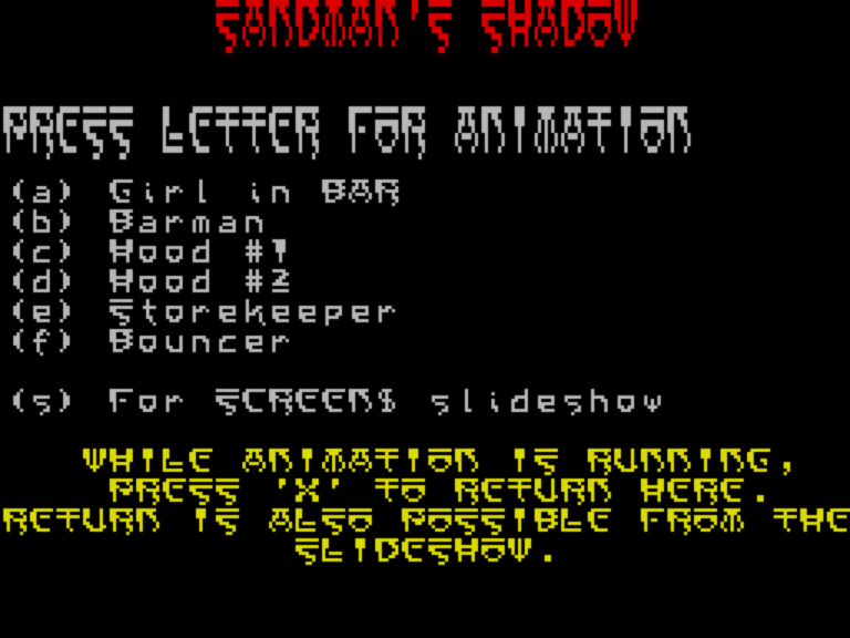 Sandman's Shadow 2