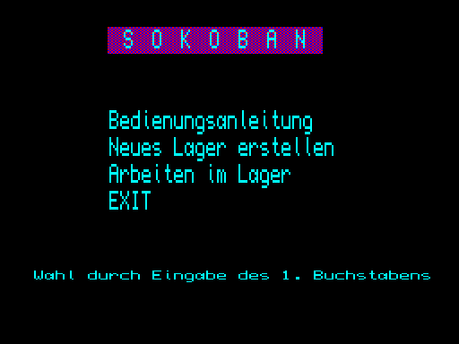 Sokoban - german