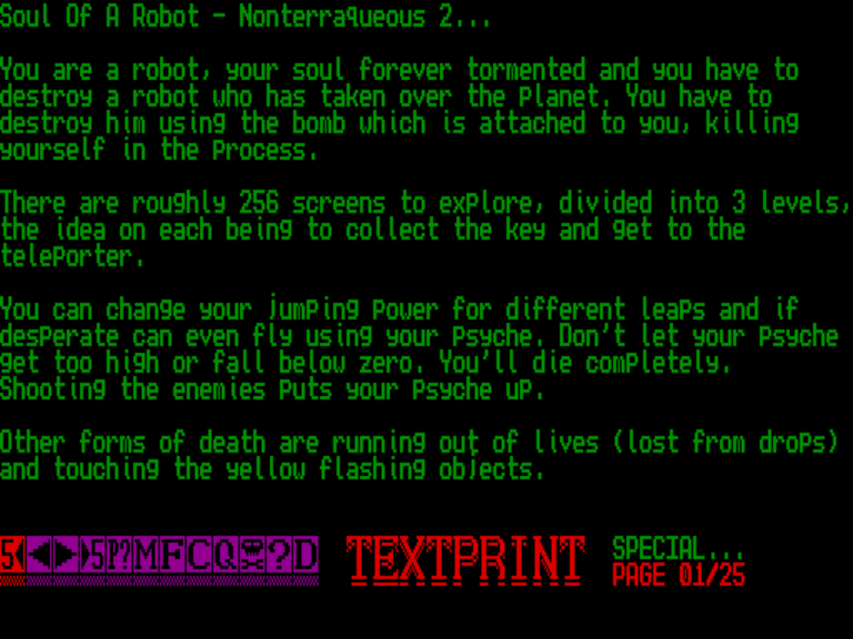 Speccy Classics Disk 3 Just Doing My Job