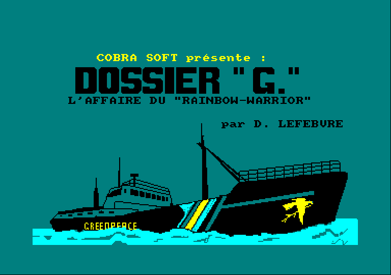 Dossier G