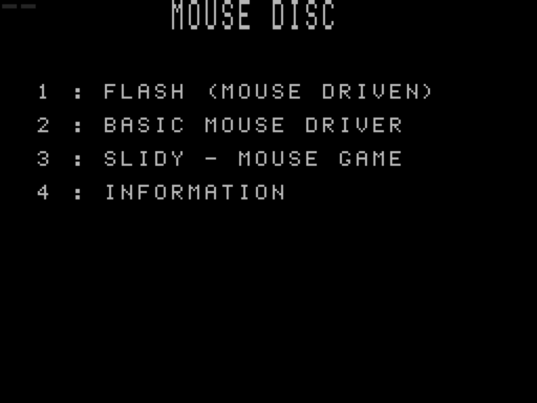 Sam Mouse Disk v1.2