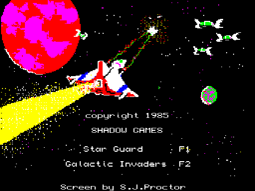 Star Guard + Galactic Invaders