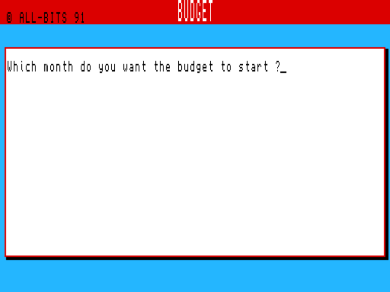 Budget V1.2