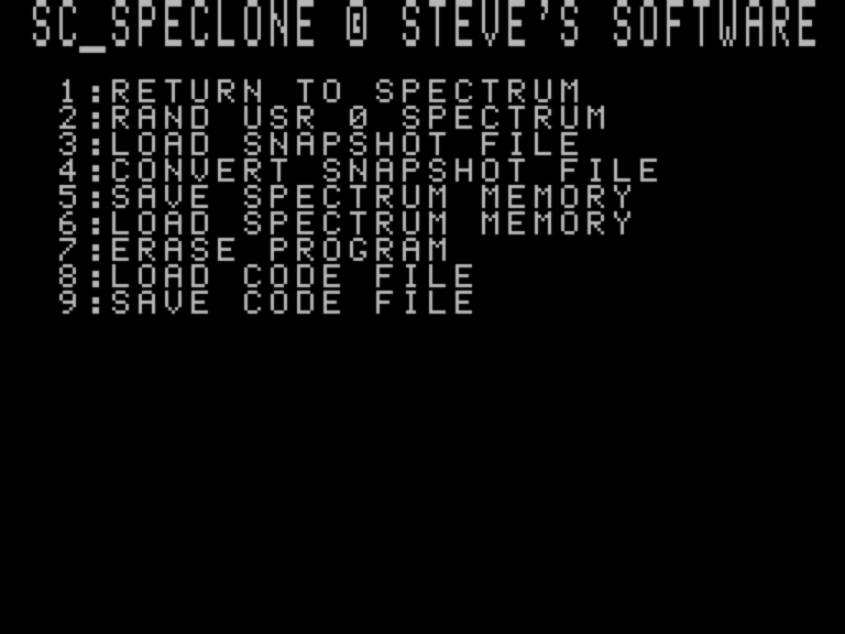Spectrum Emulators