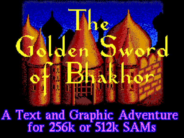 The Golden Sword of Bhakhor