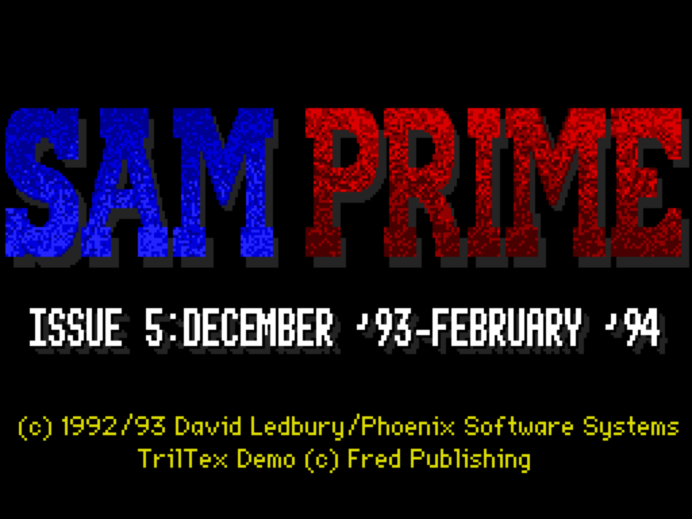 Sam Prime Issue 5