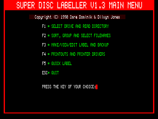 Super Disc Labeller v1.3