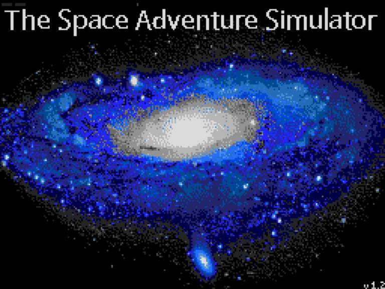 The Space Adventure Simulator V1.2