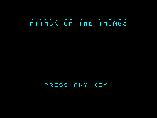 Attack of the Things (PD-F)