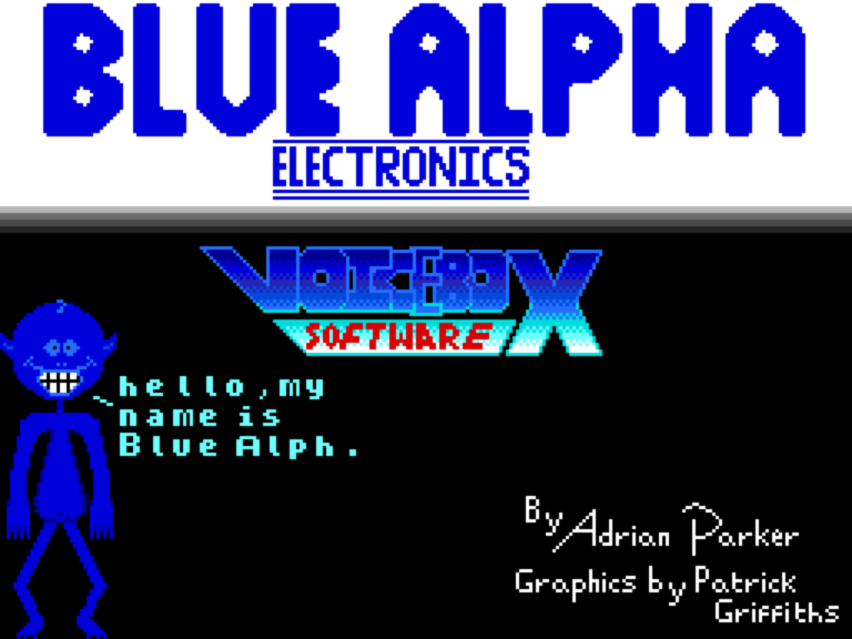Blue Alpha Voice Box