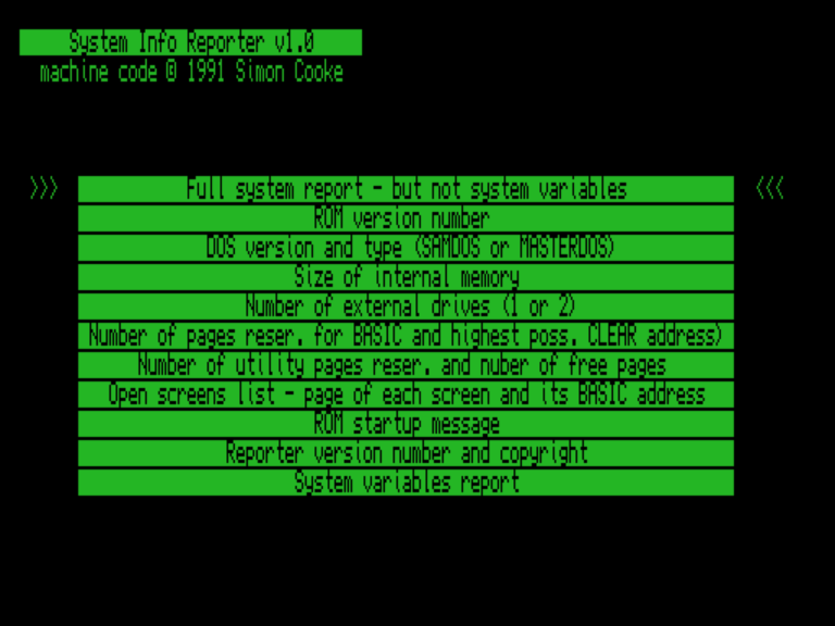 sys-info reporter v1-0