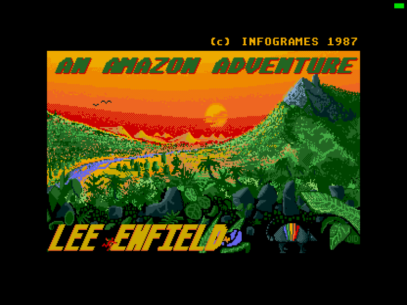 Lee Enfield in an amazon adventure