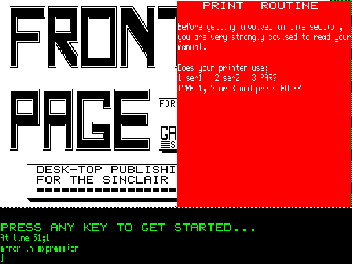 Front Page v1.01