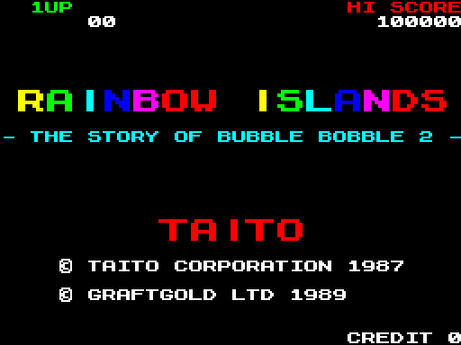 Rainbow Islands