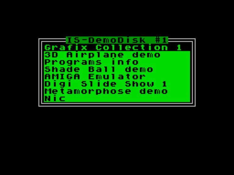 InfoSoftDemoDisk1