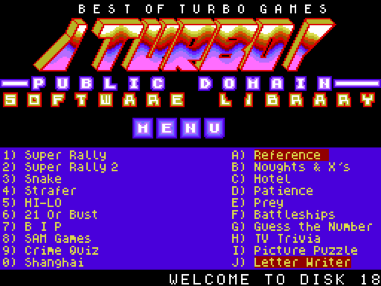 Best Of Turbo Games