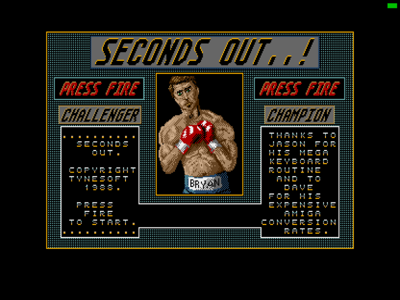 Seconds Out