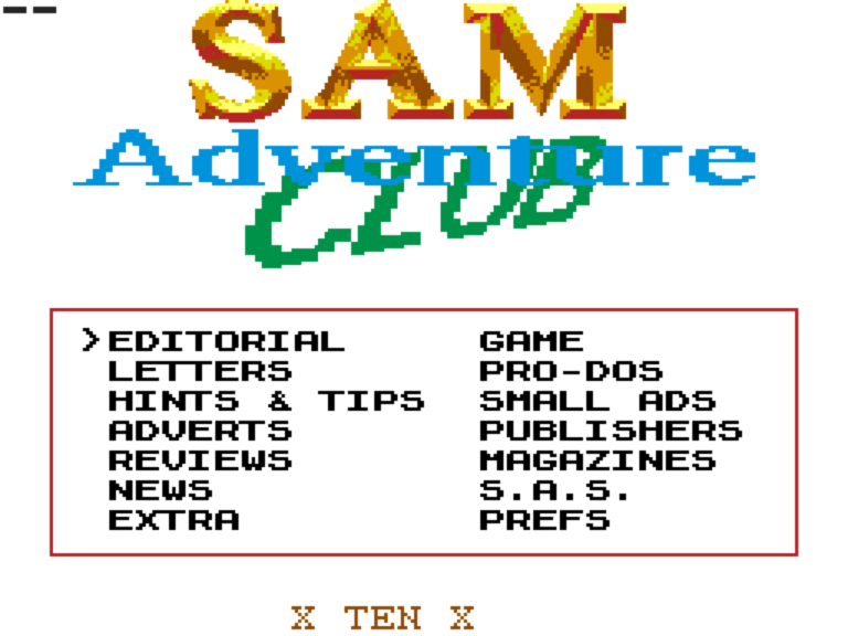 Sam Adventure Club Issue 10a