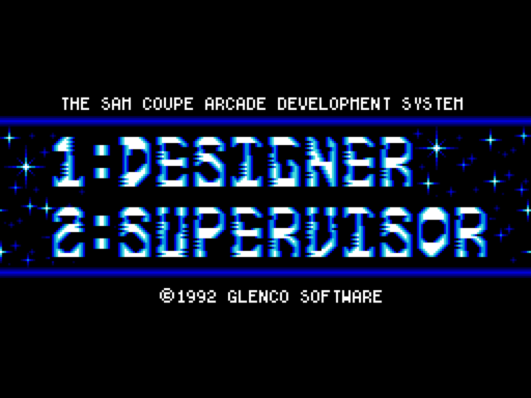 Sam Coupè Arcade Development System