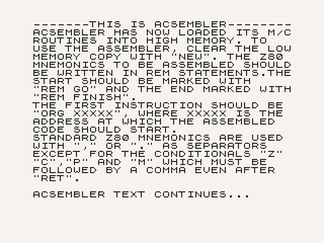 ACSembler