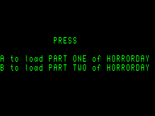 Horrorday