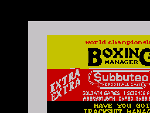 World Championship Boxing Manager