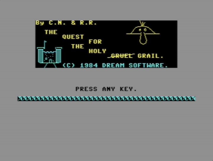 The Quest for the Holy Grail