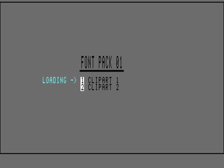 Font Pack 01