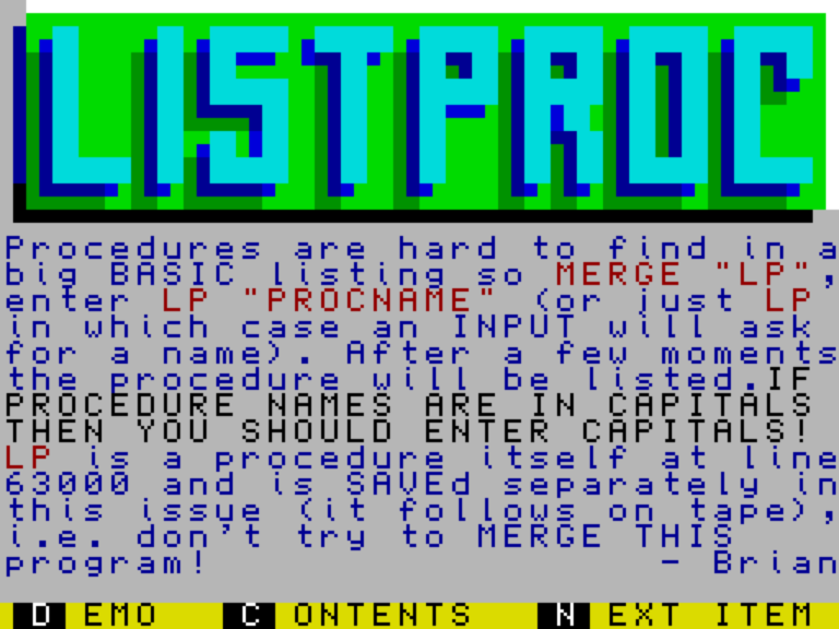 listproc