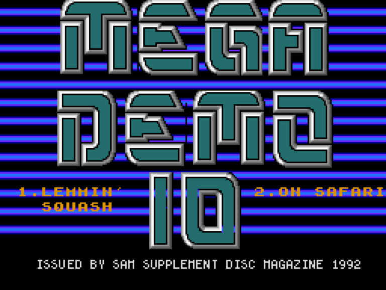 Sam Supplement Mega Demo 10