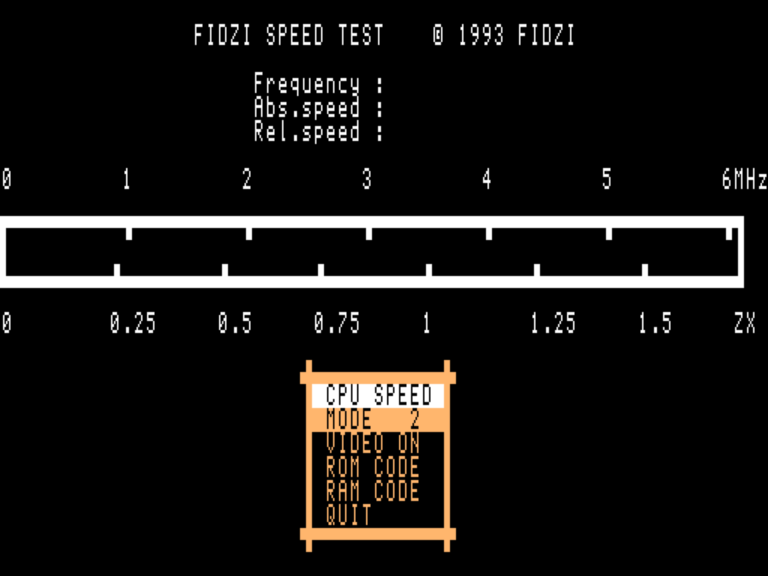 speed test