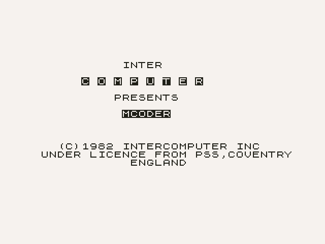 MCoder