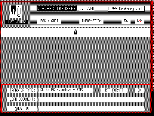 QL-2-PC TRANSFER