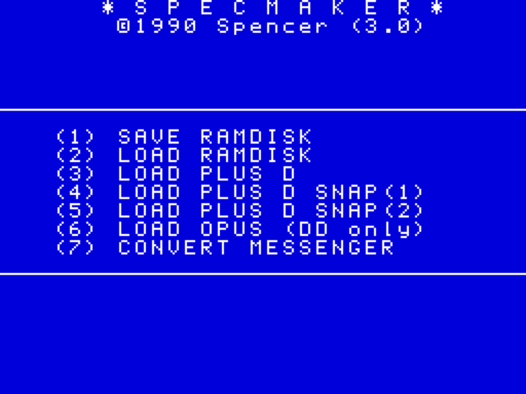 Specmaker V3.0